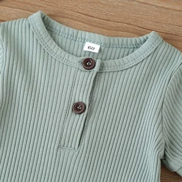 Kuriozud Infant Romper for Boys and Girls - Soft Comfort