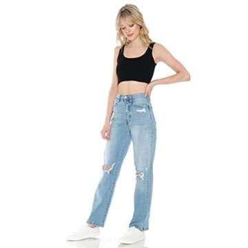 Stylish Cello Jeans High Rise Dad Jeans for Women