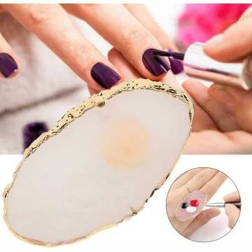 Nail Art Palette for DIY Manicure & Color Mixing