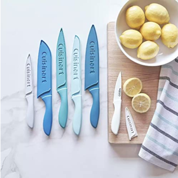 Cuisinart 12-Piece Nautical Knife Set for Culinary Enthusiasts