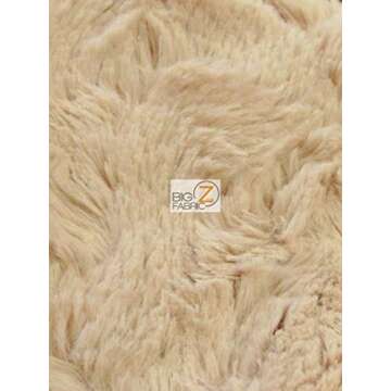 Hug-Z™ Rabbit Snuggle Minky Fabric - Aqua Soft DIY Material