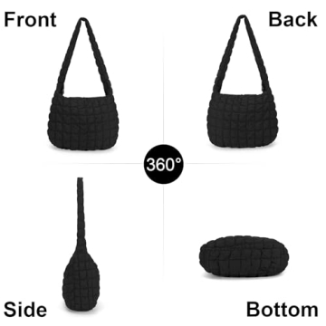 Stylish Quilted Tote Bag for Women Lightweight and Spacious