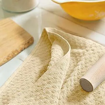 COTTON CRAFT Amazing Kitchen Towels Set of 12 - Eco-Friendly