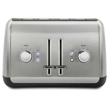 KitchenAid KMT4115SX 4-Slice Stainless Steel Toaster: Versatile and Stylish