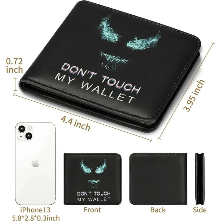 Teen Boys Aesthetic RFID Leather Wallet - Cool Style