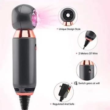 Dr. Pillow Fast Drying Hair Blow Dryer, Travel Friendly