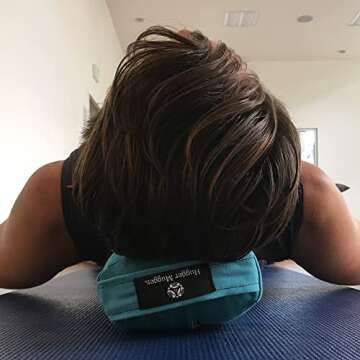 Hugger Mugger Pranayama Yoga Bolster for Deep Breathing