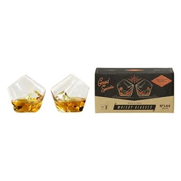 Gentlemen's Hardware Rock & Roll Whiskey Glass Set