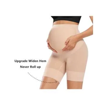 Peauty Maternity Shapewear Maternity Underwear for Women Pregnancy Underwear Post Partum Underwear for Women Maternity Panties Pregnancy Pants Fajas Para Embarazadas (Nude+Nude+Black M)