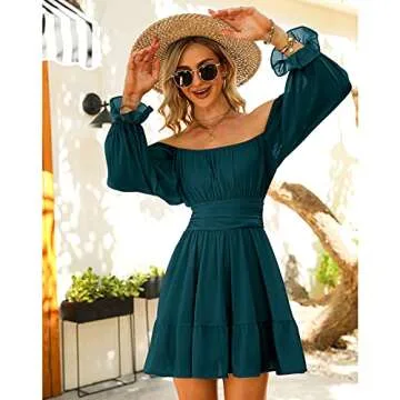 EXLURA Women's Casual Long Sleeve Dresses for Every Event