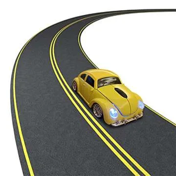 Wireless Mouse, TDRTECH Cool Sports Car Shaped Mouse 2.4GHz Optical Gaming Mouse for Computer PC Notebook Laptop - Yellow