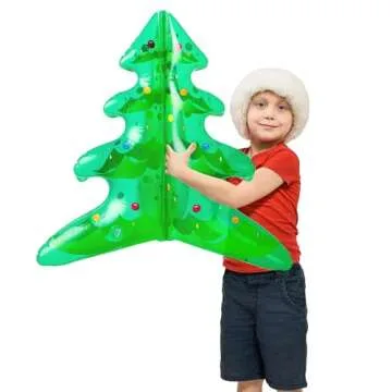 Haooryx Christmas Inflatable Decorations Set - 5Pcs