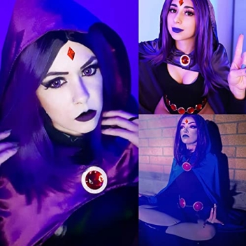 Kuberas Cosplay Waist Belt with Red Stones for Girls