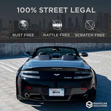 Stylish and Durable Rightcar Silicone License Plate Frame