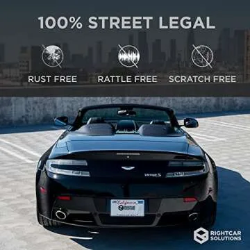 Stylish and Durable Rightcar Silicone License Plate Frame