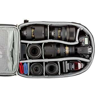 Think Tank Airport Essentials Backpack for Standard DSLR System, 300mm f/2.8/iPad/13" Laptop, Small