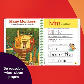 Highlights™ Write-On Wipe-Off Let's Write Letters Activity Book