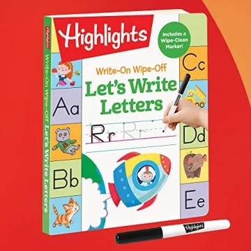 Highlights™ Write-On Wipe-Off Let's Write Letters Activity Book