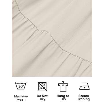 ZESICA Women's Bohemian Summer Floral Print One Shoulder Sleeveless Smocked Ruffle Tiered Beach Long Midi Dress,Beige,Medium