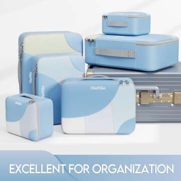 OlarHike Packing Cubes - Essential Travel Organizer Set