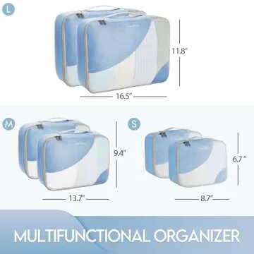OlarHike Packing Cubes - Essential Travel Organizer Set