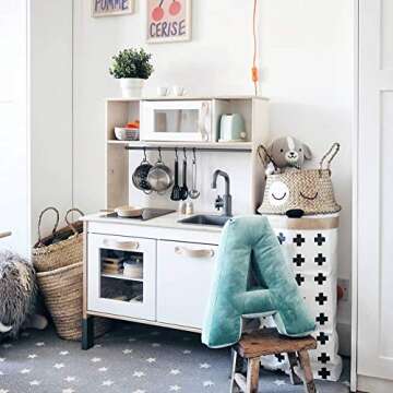 MOMAID Velvet Letter Pillow - Personalized Soft Decor