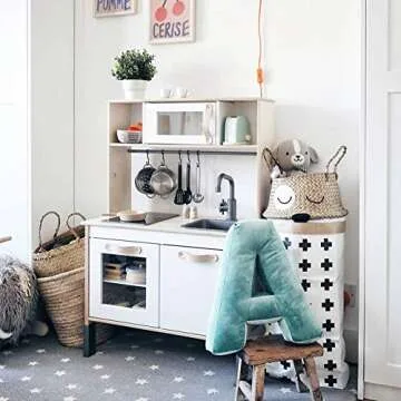 MOMAID Velvet Letter Pillow - Personalized Soft Decor