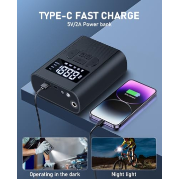 Portable 150PSI Electric Air Compressor for Tires