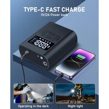 Portable 150PSI Electric Air Compressor for Tires