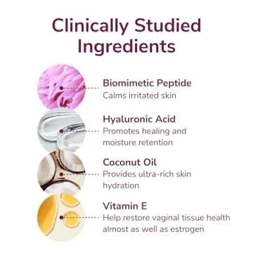 Kindra Daily V Moisturizer Lotion - FSA HSA Eligible Vaginal Cream For Vaginal Dryness And Discomfort - Hormone Free, Gyn Tested, pH-balanced, Doctor Recommended - 60 Applications