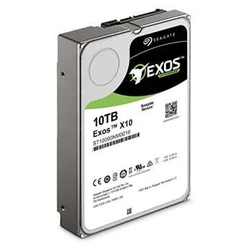 Seagate Enterprise Capacity 3.5 HDD 10TB Helium 7200RPM SATA 6Gb/s Renewed