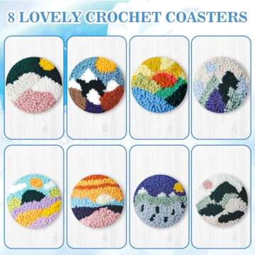 Scettar Punch Needle Embroidery Kit for Beginners