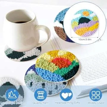 Scettar Punch Needle Embroidery Kit for Beginners