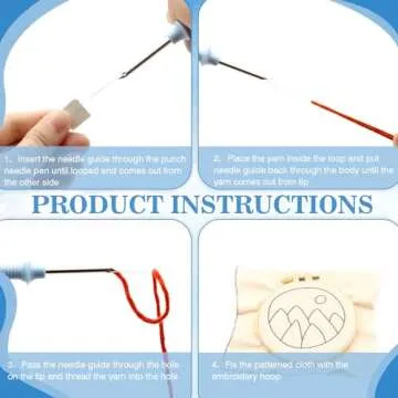 Scettar Punch Needle Embroidery Kit for Beginners