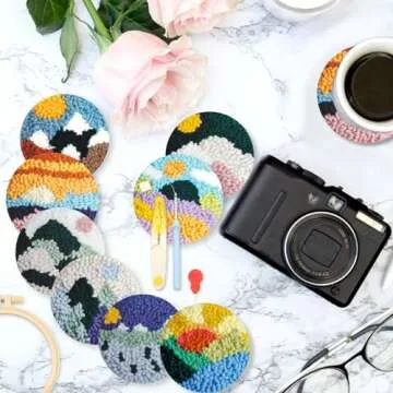 Scettar Punch Needle Embroidery Kit for Beginners