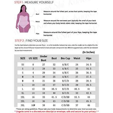 Kaei&Shi Sexy Bra and Panty Set for Women - Floral Lingerie