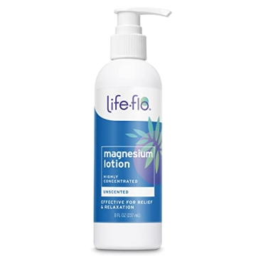 Life-flo Magnesium Lotion: Natural Relief for Muscles & Sleep, 8oz