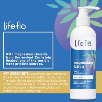 Effective Life-flo Magnesium Lotion for Relaxation