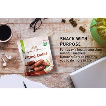 Nature's Garden Organic Pitted Dates - 5 oz