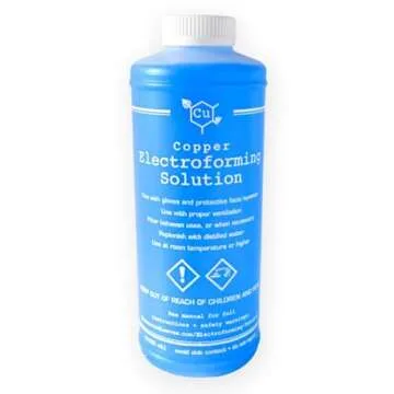 Copper Electroforming Solution Set for Jewelry Making