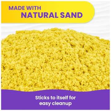 Kinetic Sand, 6lbs Mega Mixin’ Bag with Red, Yellow & Blue Play Sand, Sensory Toys for Kids Ages 3 and Up (Amazon Exclusive)