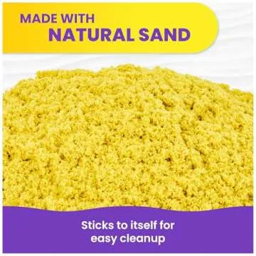 Kinetic Sand, 6lbs Mega Mixin’ Bag with Red, Yellow & Blue Play Sand, Sensory Toys for Kids Ages 3 and Up (Amazon Exclusive)