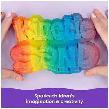 Kinetic Sand, 6lbs Mega Mixin’ Bag with Red, Yellow & Blue Play Sand, Sensory Toys for Kids Ages 3 and Up (Amazon Exclusive)