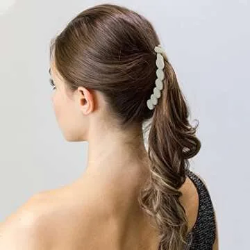 Hapdoo Hair Clips - 6PCS Stylish Banana Clips for Women