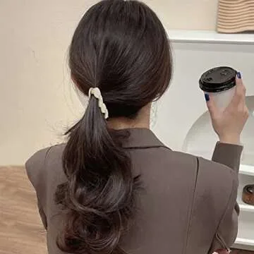 Hapdoo Hair Clips - 6PCS Stylish Banana Clips for Women