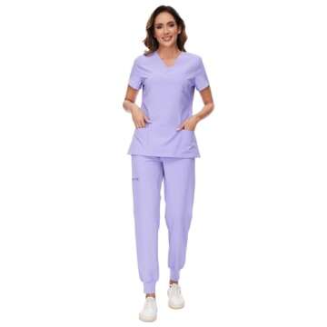 Professional COZYFIT Scrubs Set for Women - Stylish & Comfortable