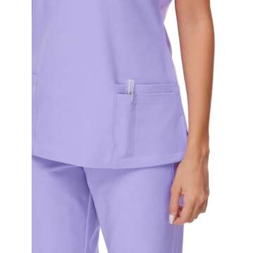 Professional COZYFIT Scrubs Set for Women - Stylish & Comfortable