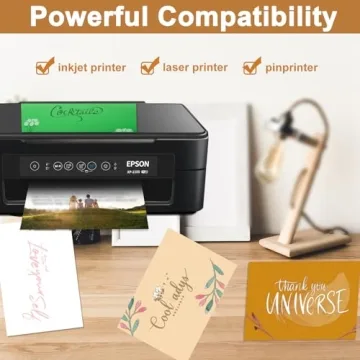 Silunkia Gold Shimmer Cardstock 60 Sheets Metallic Paper