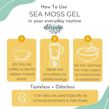 Sea Moss | WILDCRAFTED | 2.5 oz that makes 64 oz of gel | Raw + Non GMO | Sundried | MINERAL RICH | Saint Lucia Sea Moss | GOLDEN