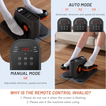 Portable & Quiet Ellipse Leg Exerciser for Seniors